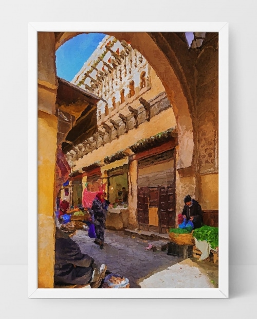 Street markets of the Medina