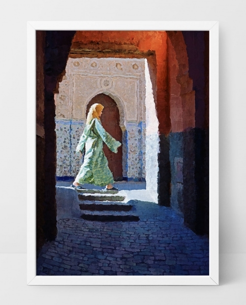 Lady in the Medina