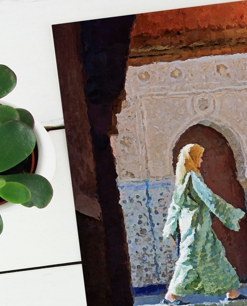 Lady in the Medina