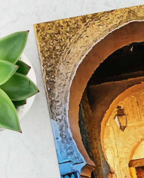 Behind the Arches of the Medina