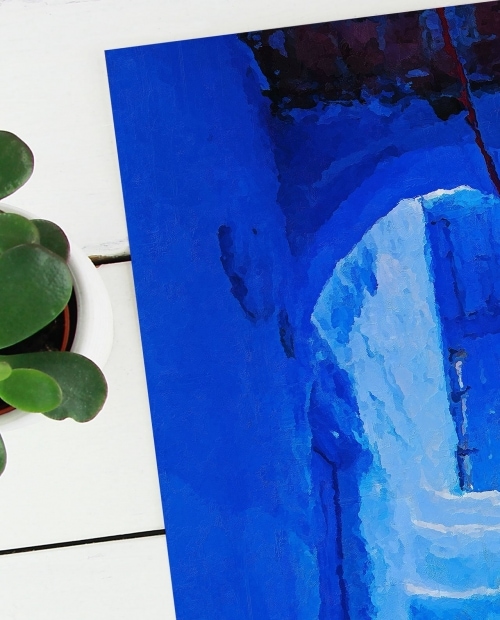 Blue Stairs in Chefchaouen