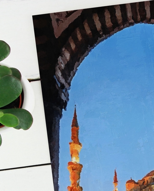 The Blue Mosque of Istanbul at Night