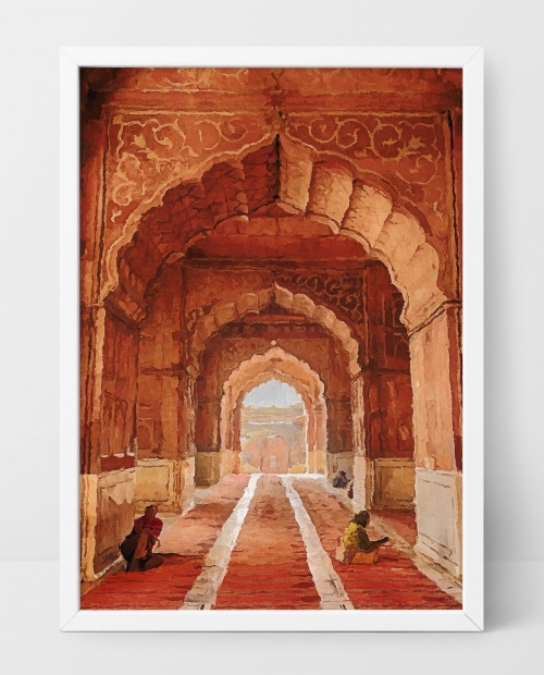 Arches of the Jama Masjid